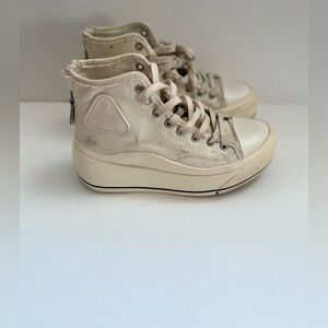 R13 High Top Platform Sneaker